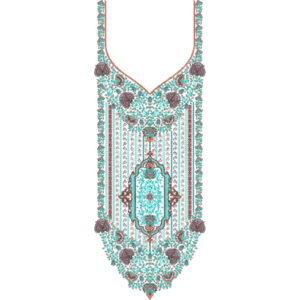 Simple Neck Embroidery Design