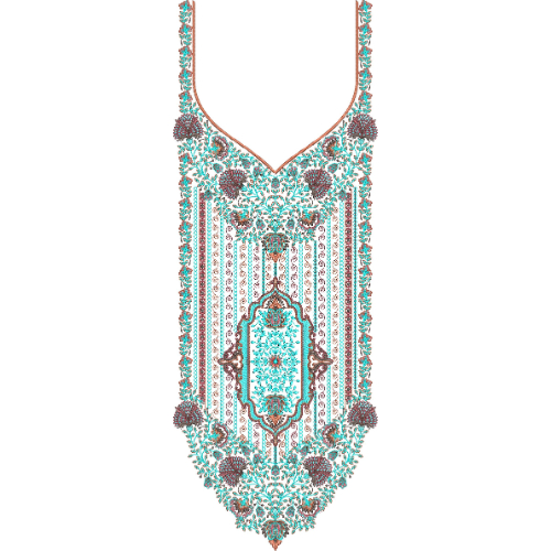 Simple Neck Embroidery Design