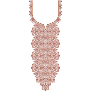Unique Neck Embroidery Design
