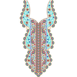 Neck Gala Embroidery Design