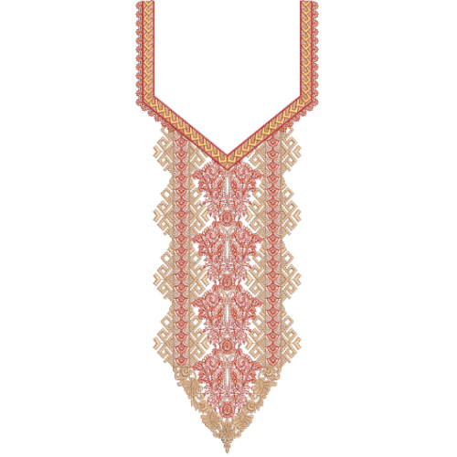 Simple Neck Embroidery Design