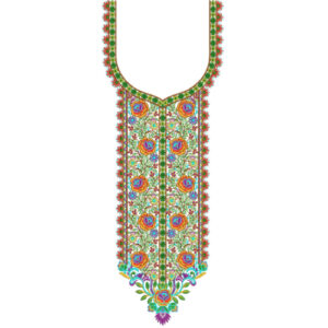 Simple Neck Embroidery Design