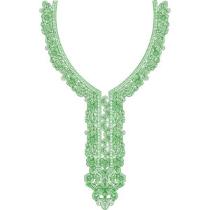 Beautiful Neck Embroidery Design