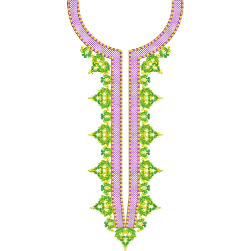 Neck Gala Embroidery Design