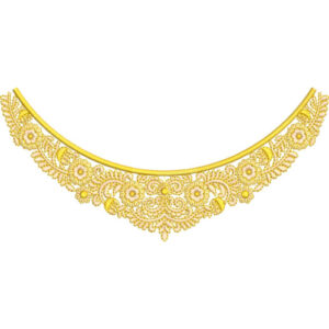 Neck Gala Embroidery Design