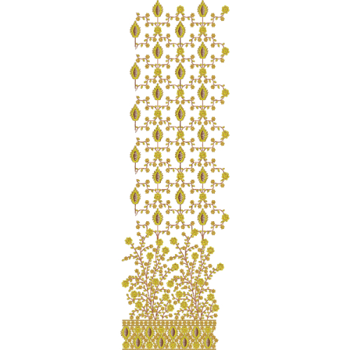 Border Daman Embroidery Design