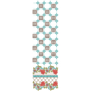 Border Daman Kurta Embroidery Design