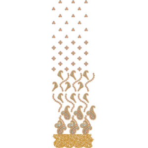 Border Daman Kurta Embroidery Design