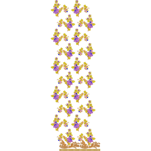 Best Border Daman Embroidery Design