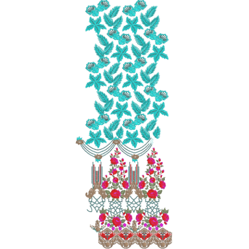 Best Border Daman Embroidery Design