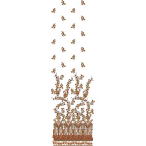 Border Daman Embroidery Design