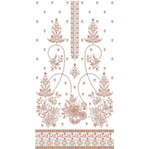 Simple Dress Embroidery Design