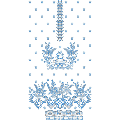 Dress Kurta Embroidery Design
