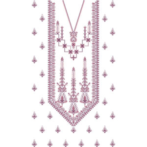 Simple Dress Embroidery Design