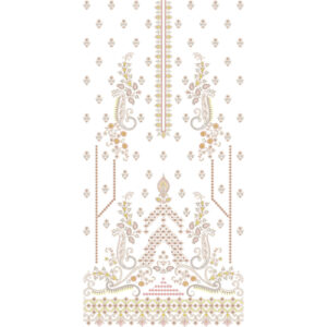 Unique dress Embroidery Design