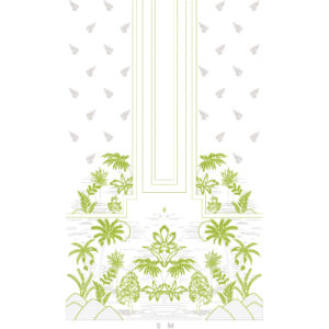 Flower Dress Embroidery Design