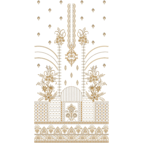 Dress Embroidery Design