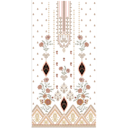 Simple Dress Embroidery Design