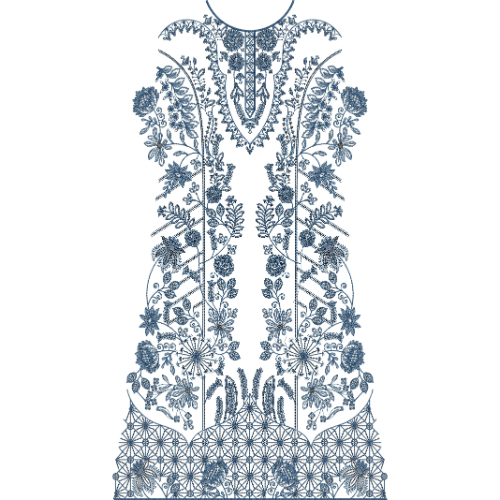 Dress Kurta Embroidery Design