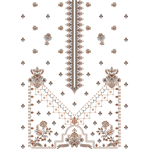 Dress Kurta Embroidery Design