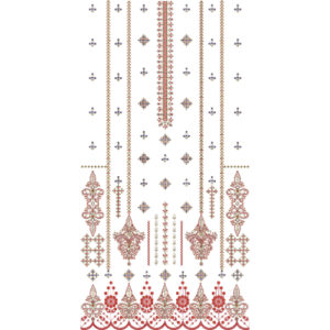 Beautiful Dress Embroidery Design