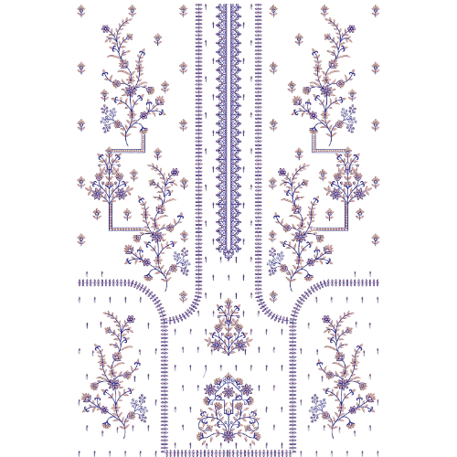 Dress Kurta Embroidery Design