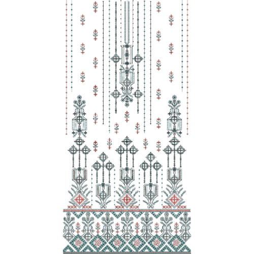 Dress Embroidery Design