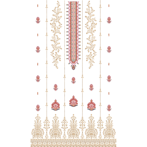 Dress Embroidery Design