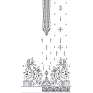 Dress Embroidery Design