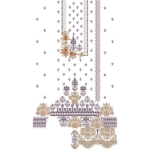 Beautiful Dress Embroidery Design