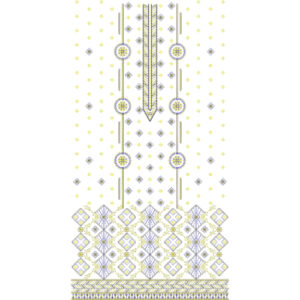Simple Dress Embroidery Design