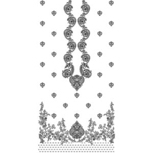 Beautiful Dress Embroidery Design