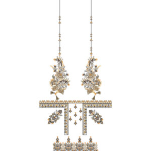 Beautiful Dress Embroidery Design