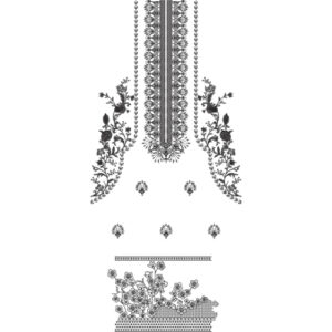 Dress Embroidery Design