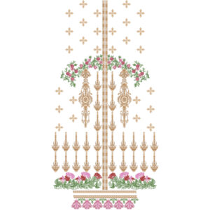 Beautiful Dress Embroidery Design