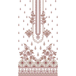 Beautiful Dress Embroidery Design