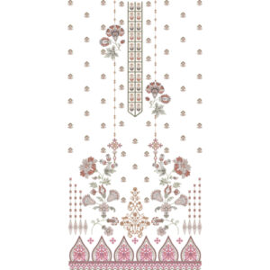 Unique dress Embroidery Design