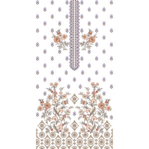 Flower Dress Embroidery Design