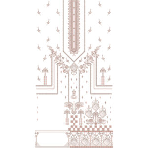 Unique dress Embroidery Design