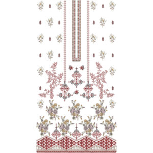 Simple Dress Embroidery Design