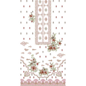 Flower Dress Embroidery Design