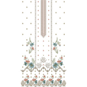 Simple Dress Embroidery Design