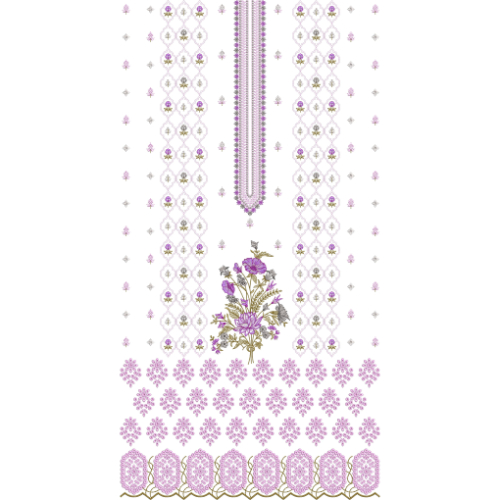 Beautiful Dress Embroidery Design