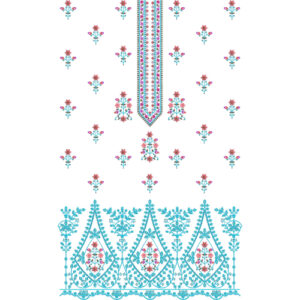 Simple Dress Embroidery Design