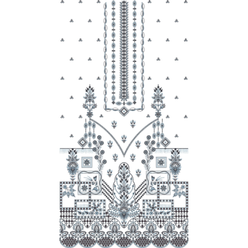 Dress Embroidery Design