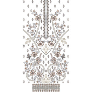 Simple Dress Embroidery Design
