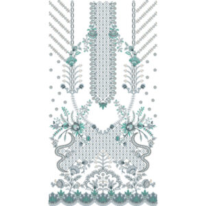 Beautiful Dress Embroidery Design