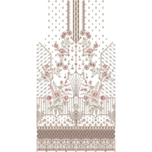 Simple Dress Embroidery Design