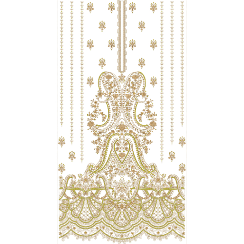 Beautiful Dress Embroidery Design