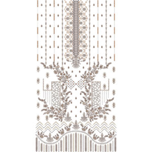 Simple Dress Embroidery Design